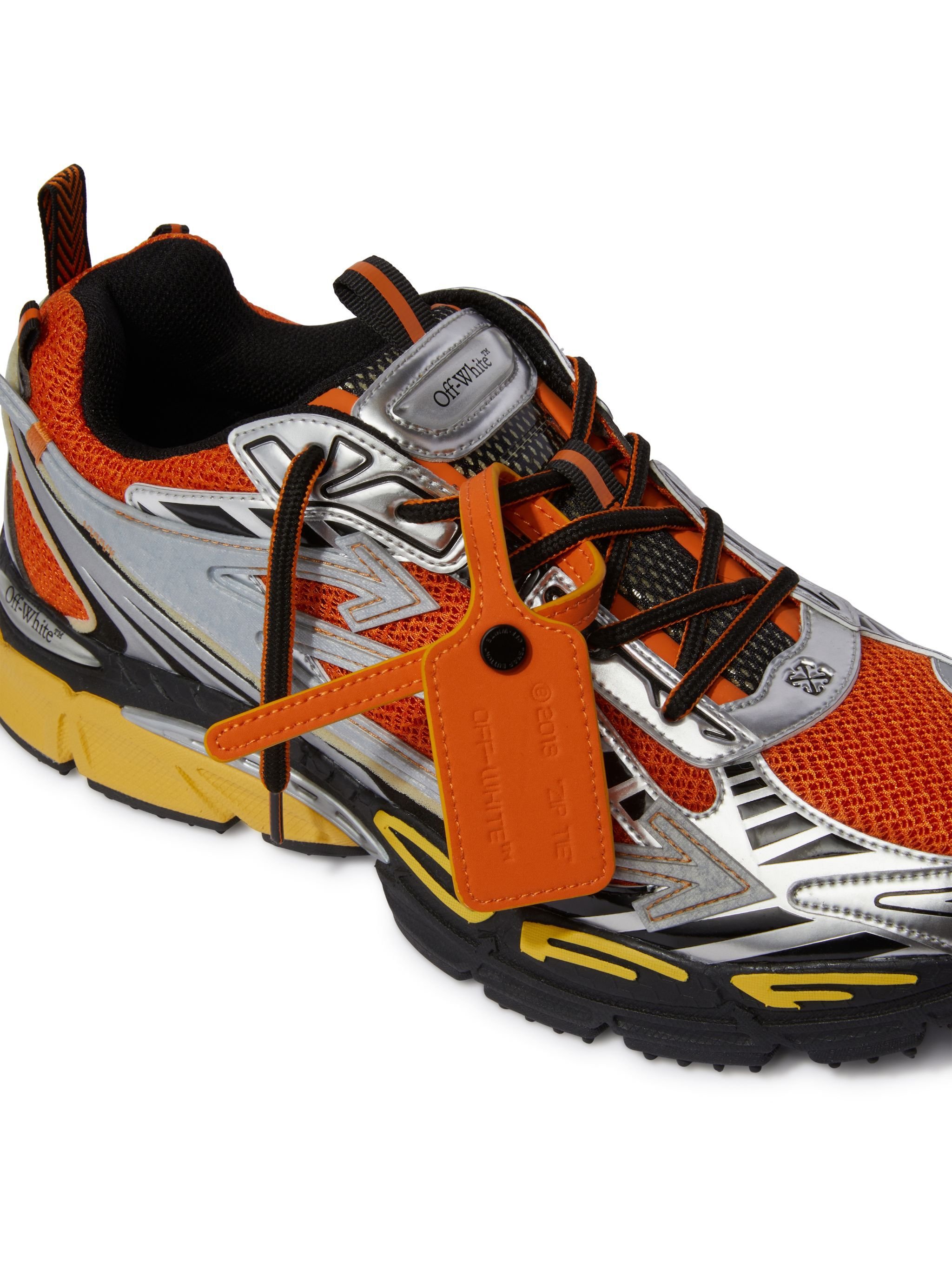 OFF WHITE ORANGE BE RIGHT BACK SNEAKER ROT OMIA295S25FAB001