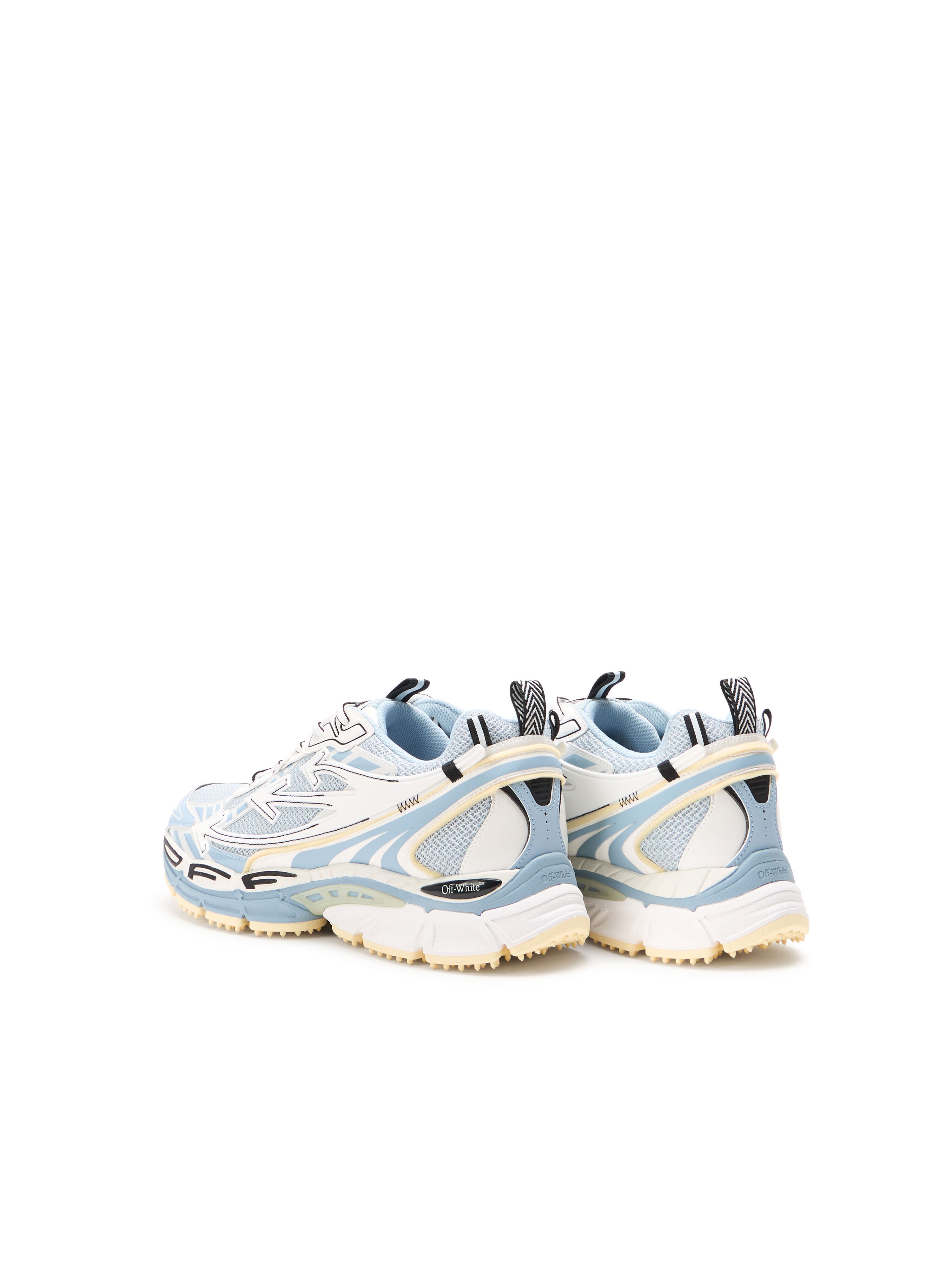 Sneakers Be Right Back OFF WHITE Sneakers Be Right Back LIGHT GREY - CYAN CELESTE OMIA295S26FAB001