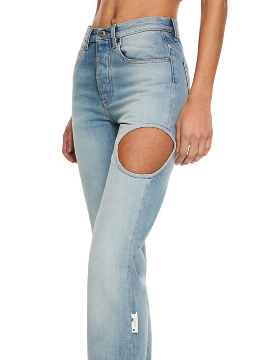 New Meteor Denim Pants OFF WHITE New Meteor Denim Pants Bleach-No Color 2YA06ES26DEN001