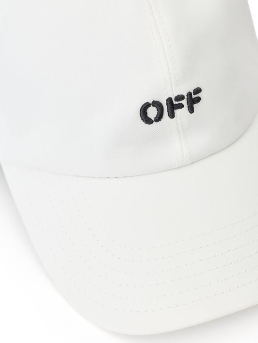 OFF WHITE Off Stamp Baseball Cap WHITE OW70607