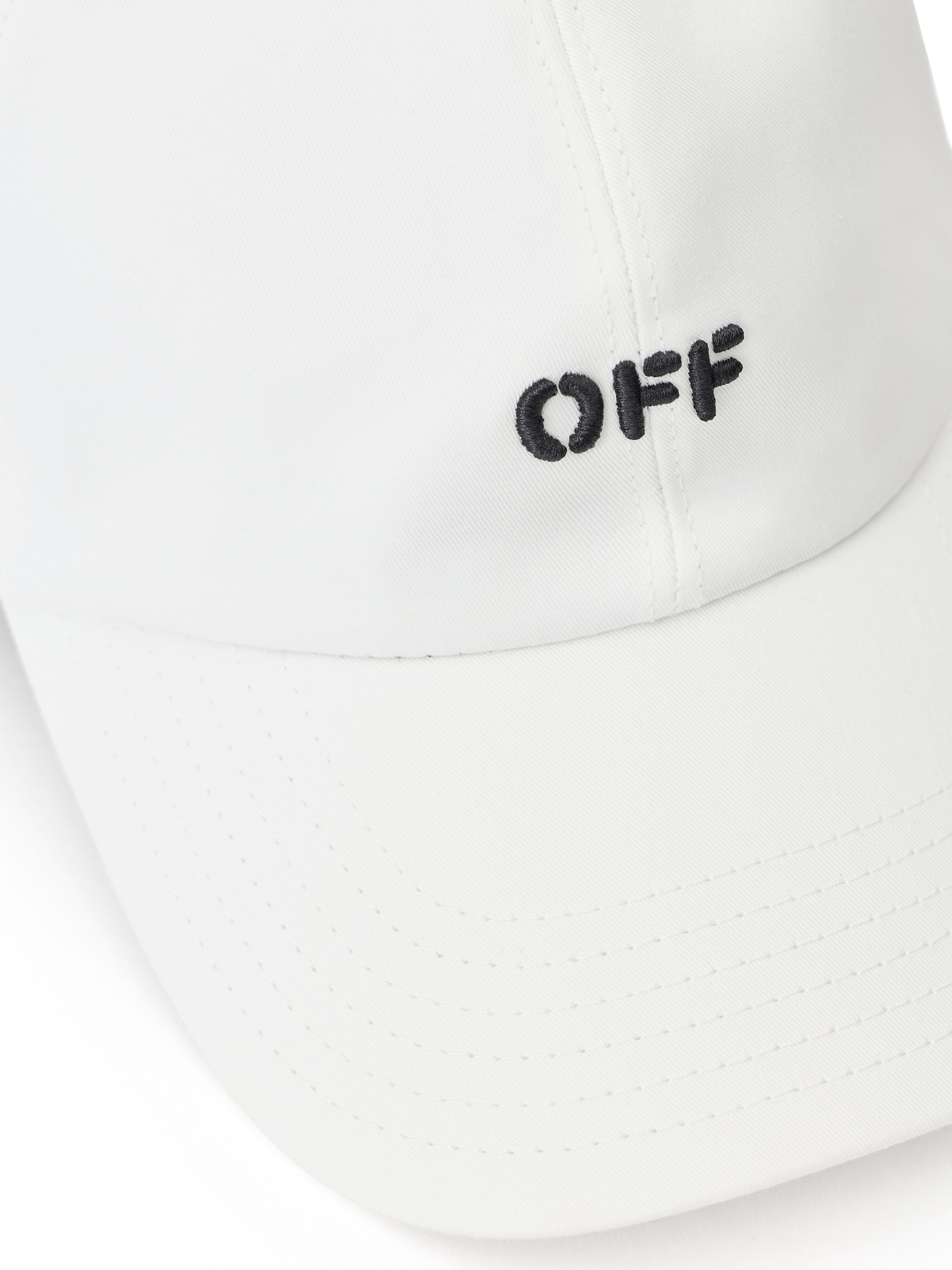 OFF WHITE Off Stamp Baseball Cap WHITE OW70607