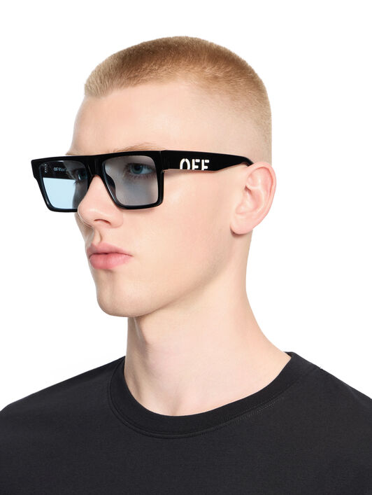 Casper Light Blue Lens Sunglasses OFF WHITE Casper Light Blue Lens Sunglasses SHINY GLACIER OW1034104056