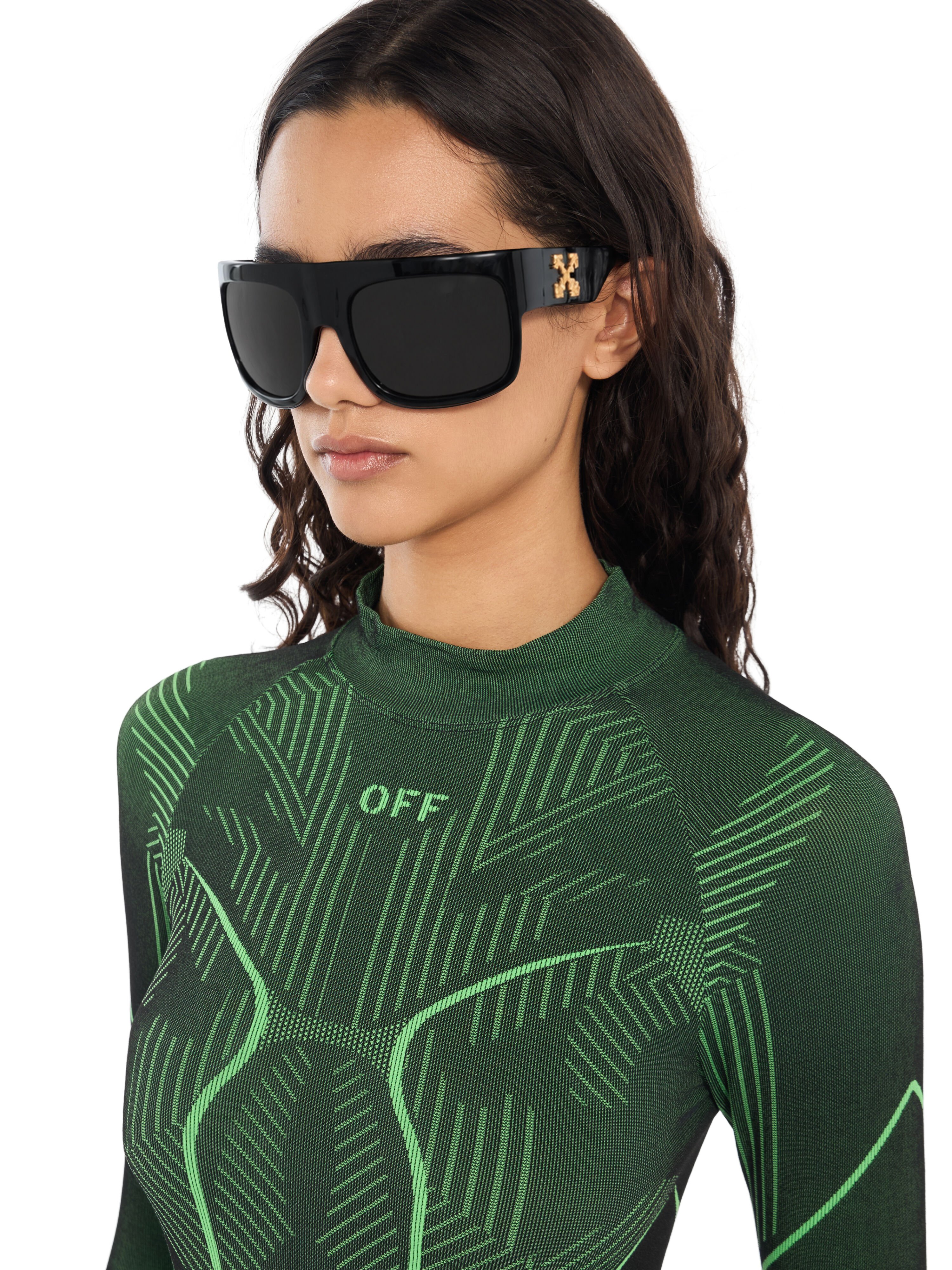 Seamless Racing Bodysuit OFF WHITE Seamless Racing Bodysuit Black Kelly Green 2F800879T