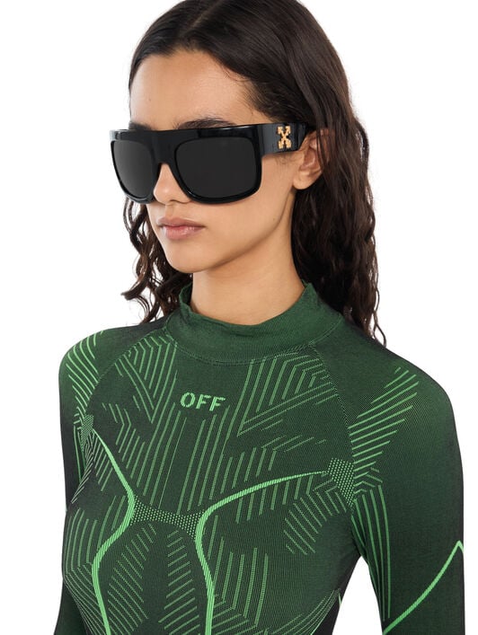 Seamless Racing Bodysuit OFF WHITE Seamless Racing Bodysuit Black Kelly Green 2F800879T