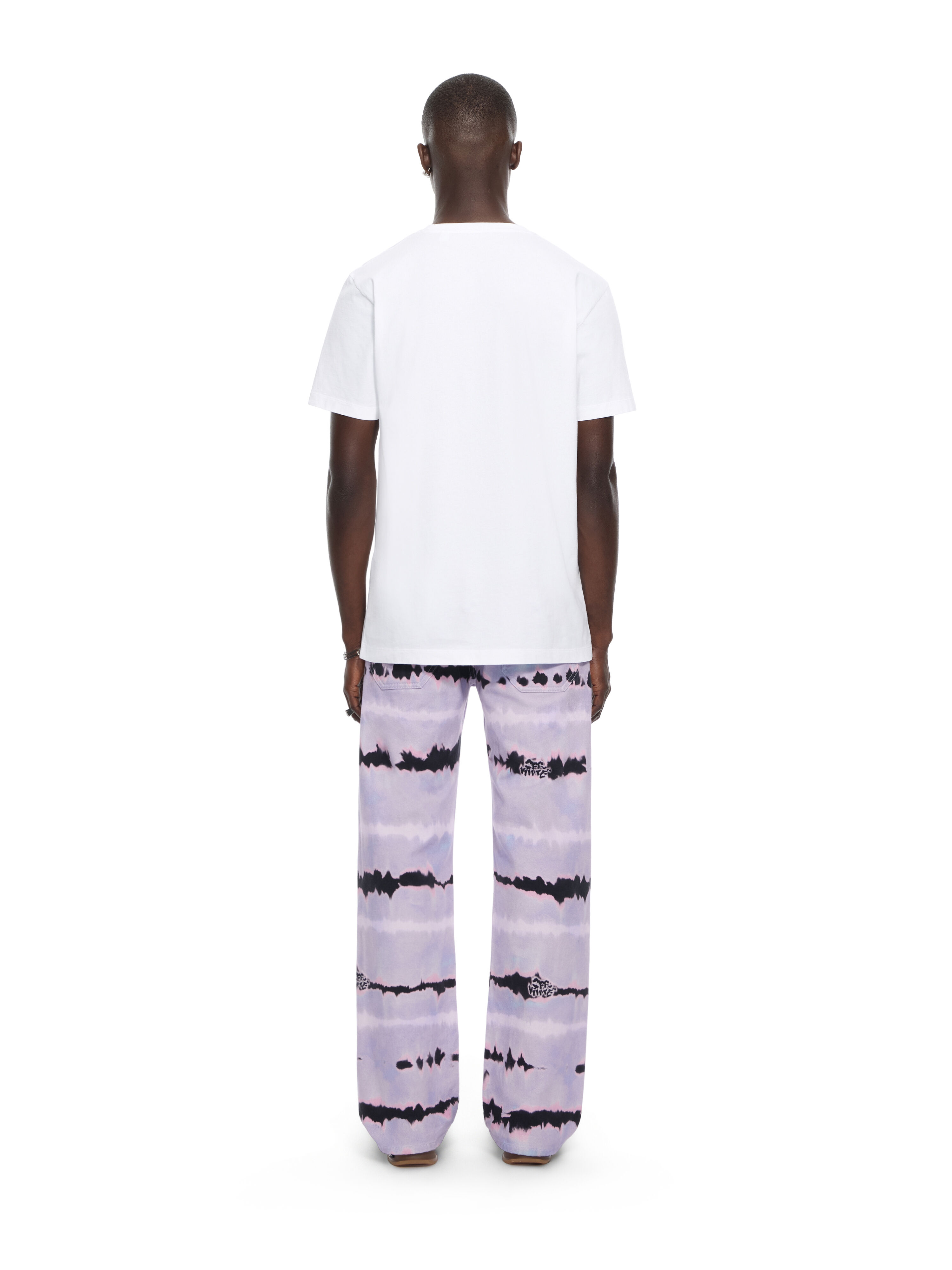 OFF WHITE Swarovski Double Eagle Slim T-shirt WHITE 44MAA027Z26J008