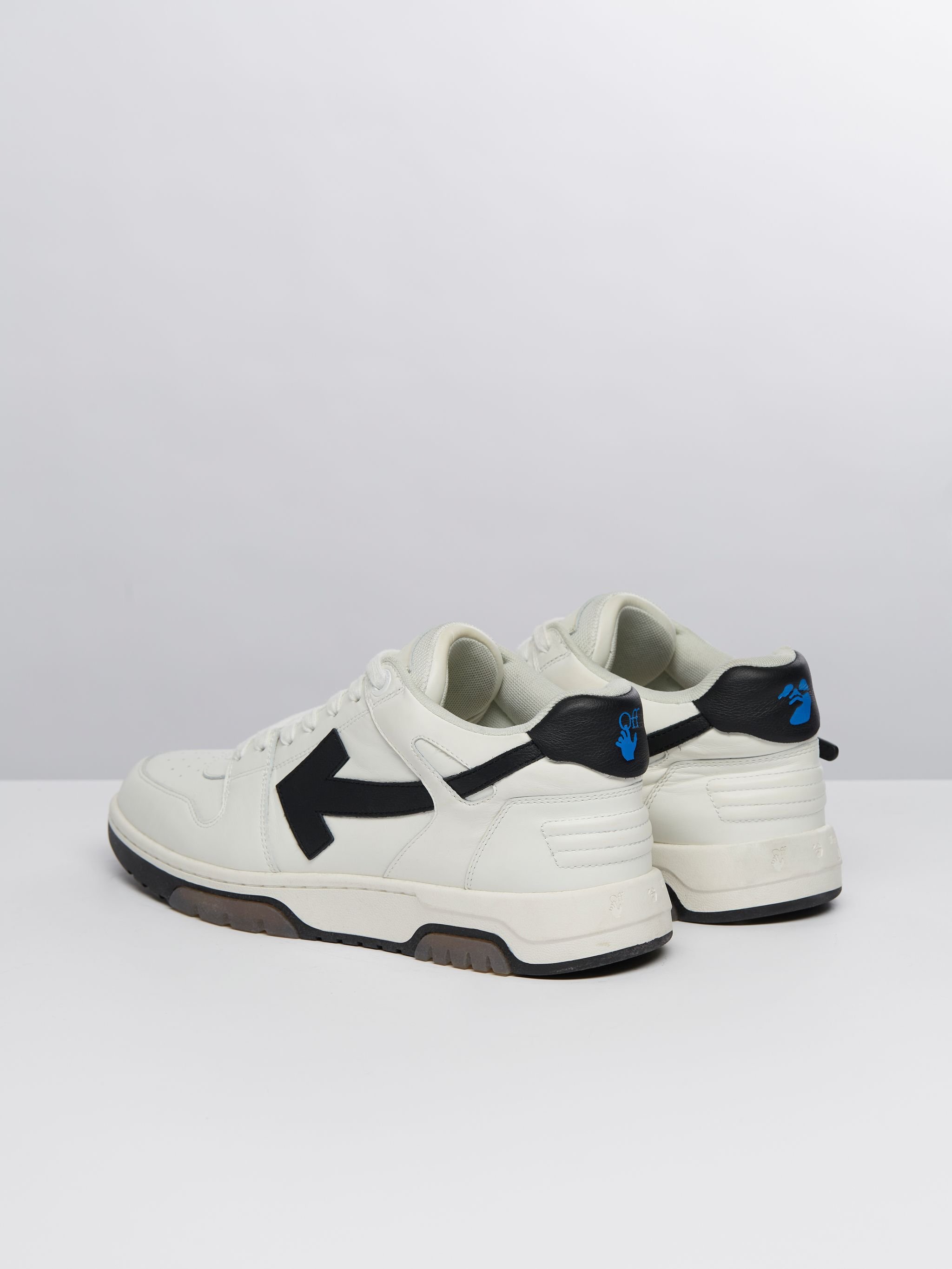 OFF WHITE out of office "ooo" sneakers WEISS OMIA189F21LEA001
