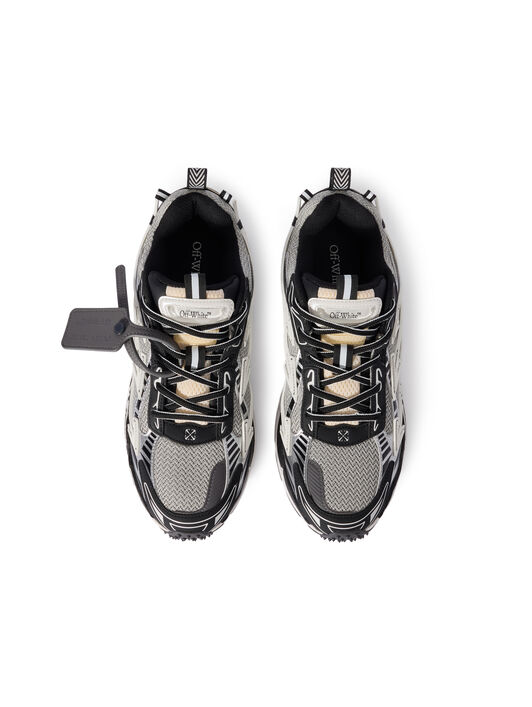 OFF WHITE Be Right Back Sneakers LIGHT GREY - BLACK OMIA295C99FAB001