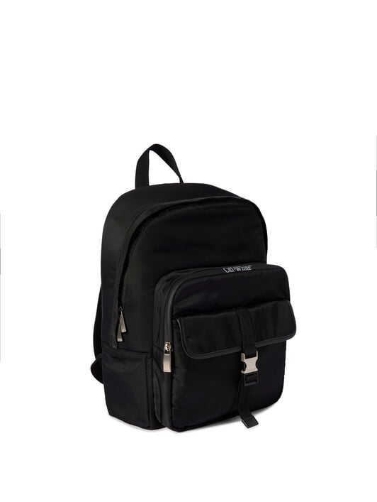 Outdoor Round Backpack OFF WHITE Outdoor Round Backpack BLACK - NO COLOR OMNB125C99FAB001