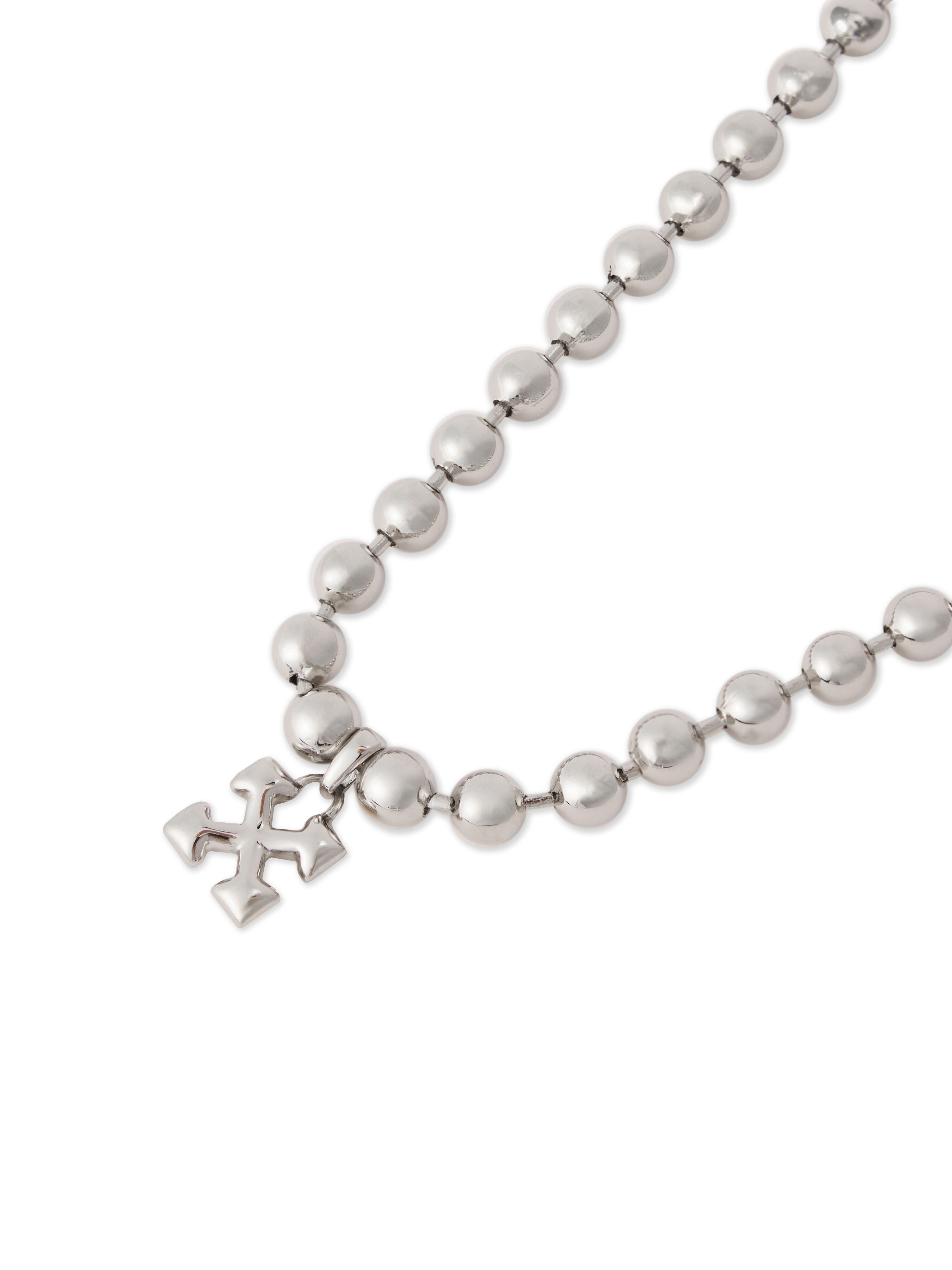 Arrow Ballchain Necklace in SILVER - SILVER for Men | Off-White™