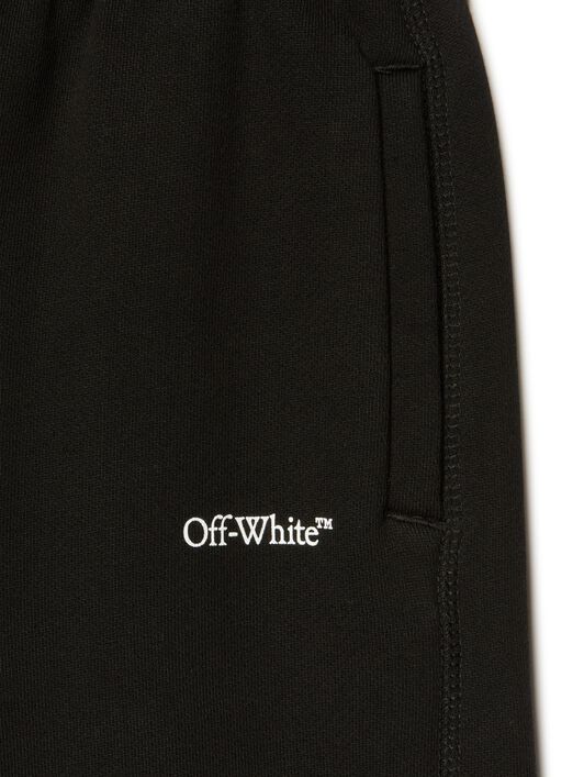 OFF WHITE Bookish Sweatpants BLACK OBCH001S25FLE001