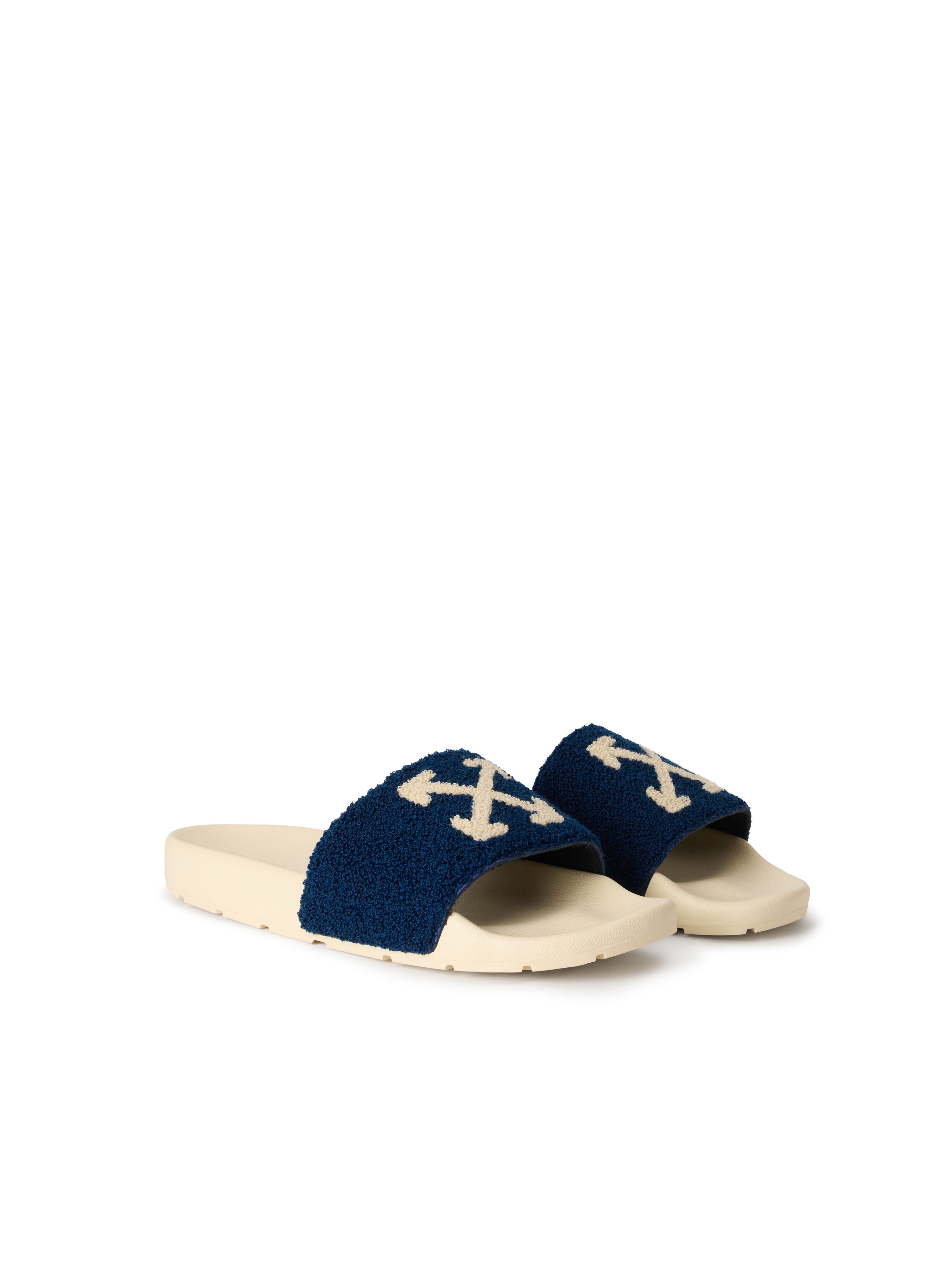 Arrow Terry Slider OFF WHITE Arrow Terry Slider DUSTY BLUE - BONE OWIU003F25FAB001