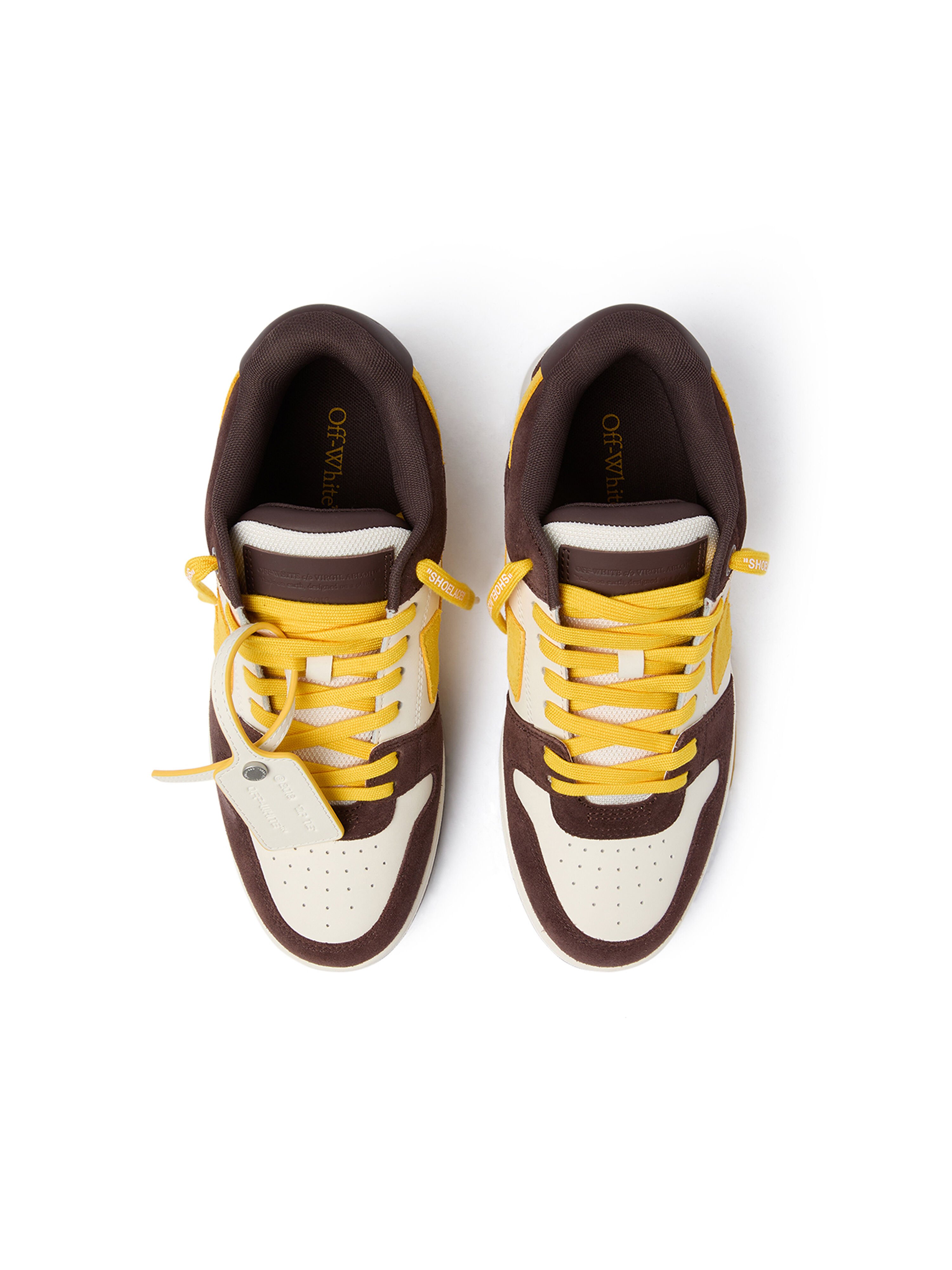 Out Of Office Sneakers OFF WHITE Out Of Office Sneakers DARK BROWN/ORANGE OF05730210