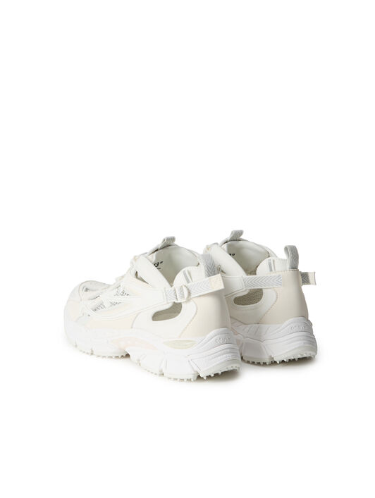 OFF WHITE Be Right Back Open Sneakers WHITE - WHITE OMIA29SS26FAB001