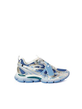 OFF WHITE Silver/Blue Be Right Back GREEN OMIA295S25FAB001