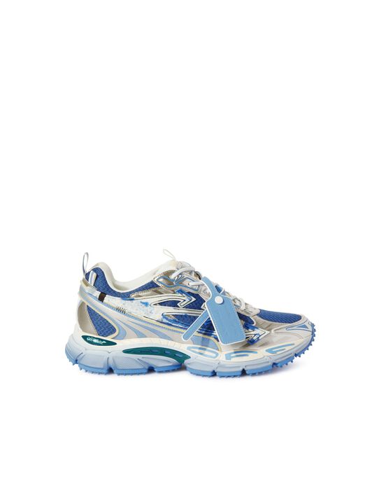 OFF WHITE Sneakers Be Right Back Argento/Blu BLU OMIA295S25FAB004