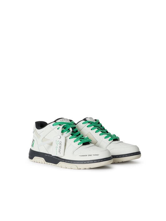 Out Of Office Miles Davis Sneakers OFF WHITE Out Of Office Miles Davis Sneakers White Green OF06604101