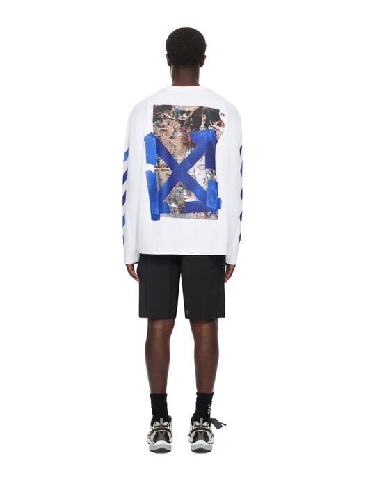 Bacco Arrow Skate Long Sleeve T-Shirt OFF WHITE Bacco Arrow Skate Long Sleeve T-Shirt WHITE 44MAB09CF26J007