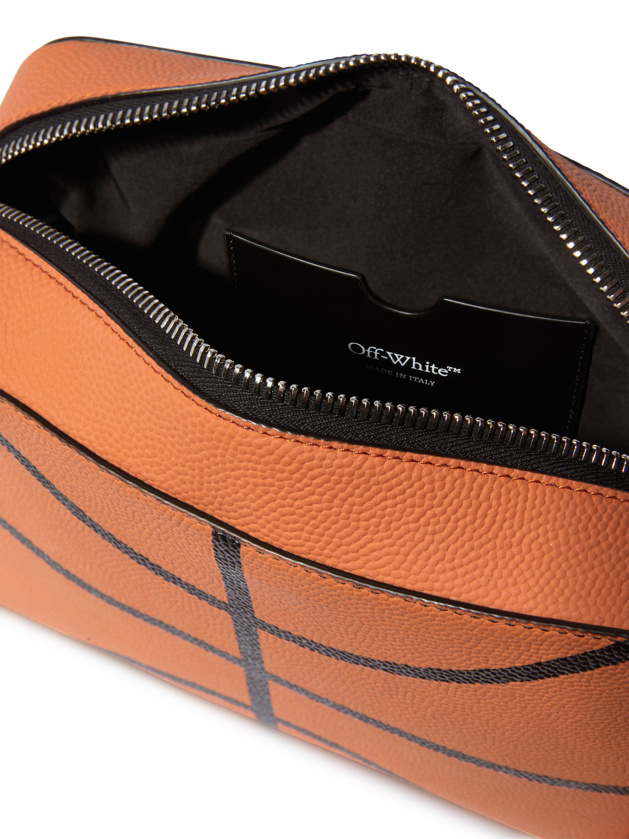 OFF WHITE BASKET CAMERA BAG ORANGE OMNQ092F24LEA001