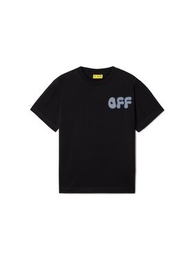 OFF WHITE Arrow Chunky Tee S/S BLACK OBAA002F24JER00A
