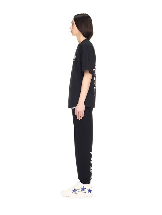 OFF WHITE Black Spray Arrow Sweatpants BLACK OMCH057S25FLE001