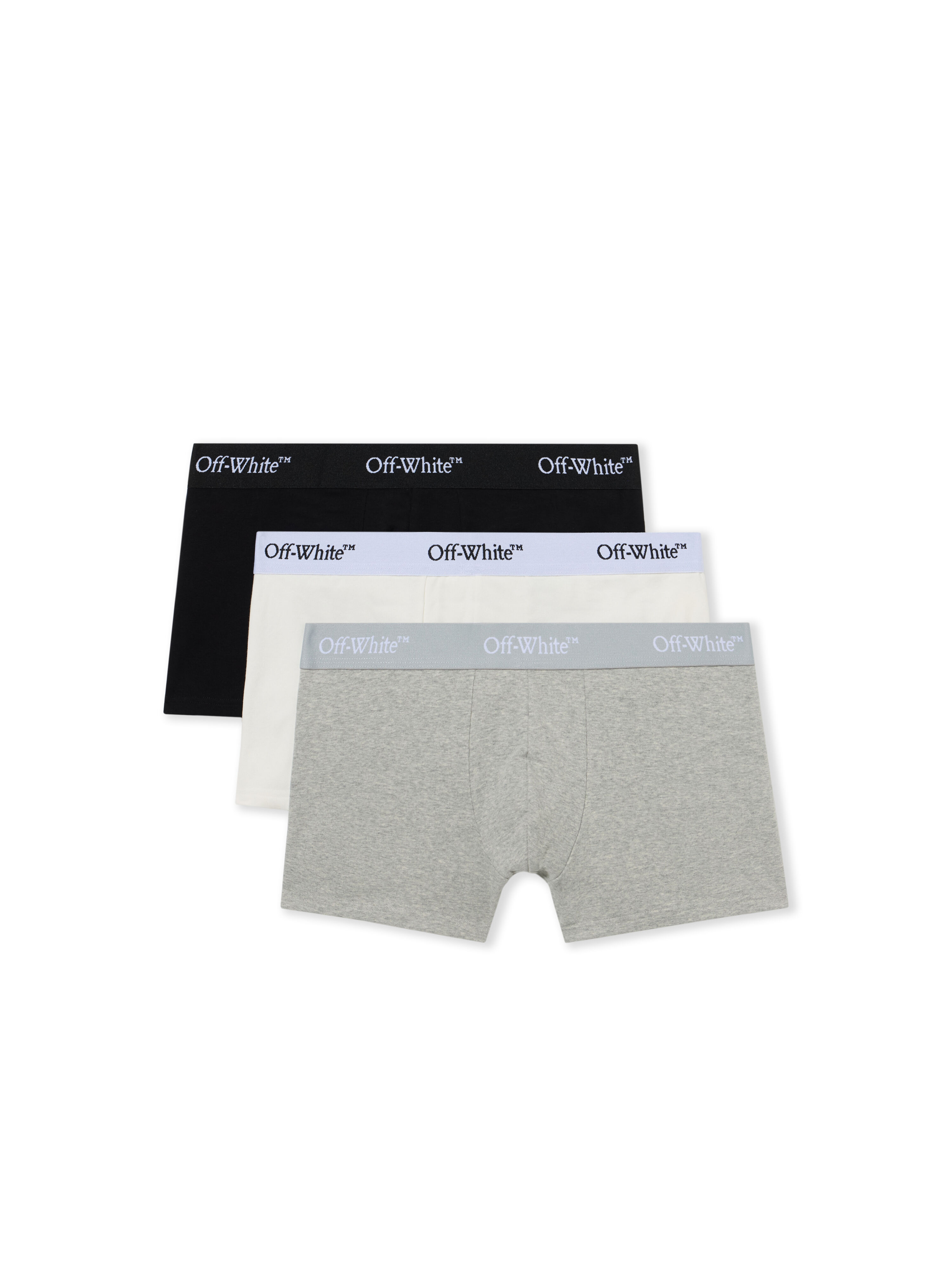 Bookish Trunks 3-Pack OFF WHITE Bookish Trunks 3-Pack BLACK/WHITE/HEATHER GREY OW9100025
