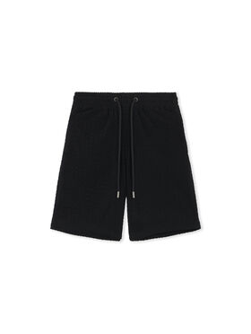 OFF WHITE Towel Terry Shorts BLACK 44MKB074F5001
