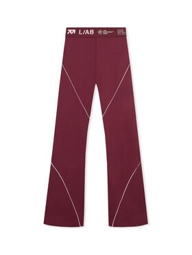 LAB L/AB Bootcut Leggings Burgundy LABF2639H00027T