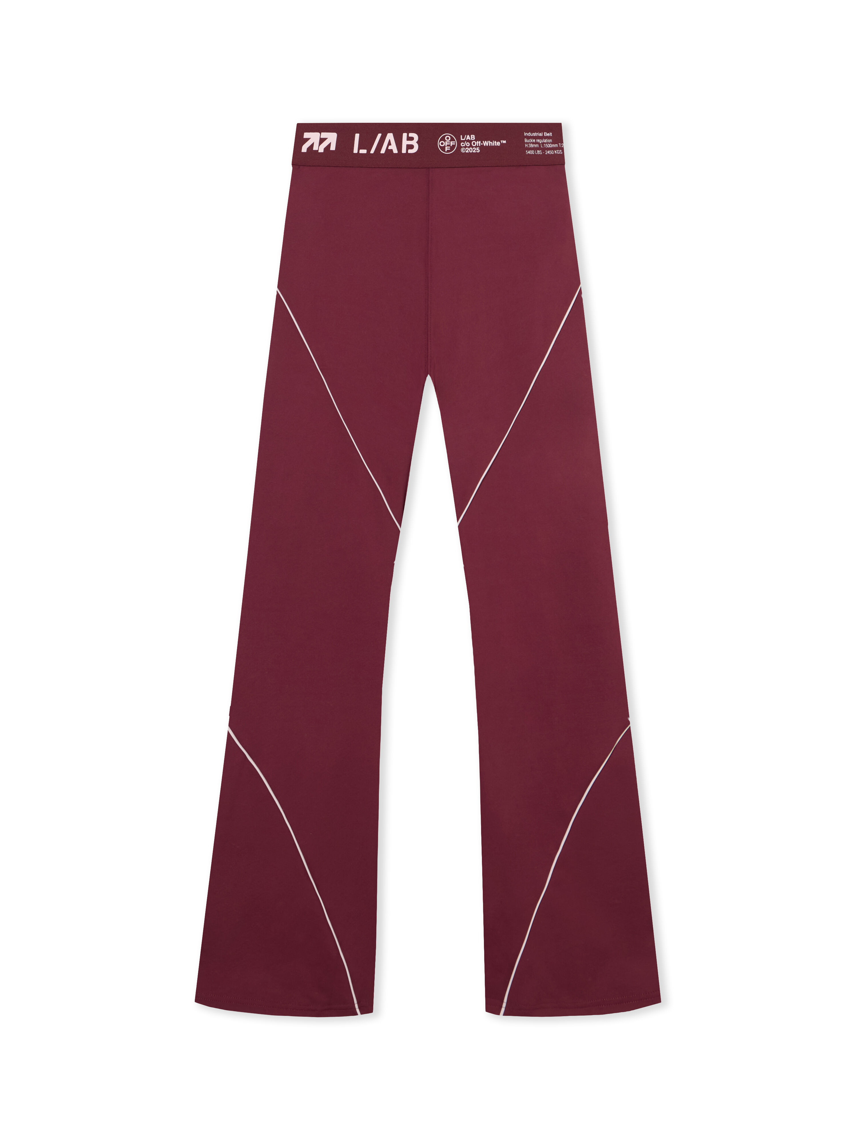 L/AB Bootcut Leggings LAB L/AB Bootcut Leggings Burgundy LABF2639H00027T