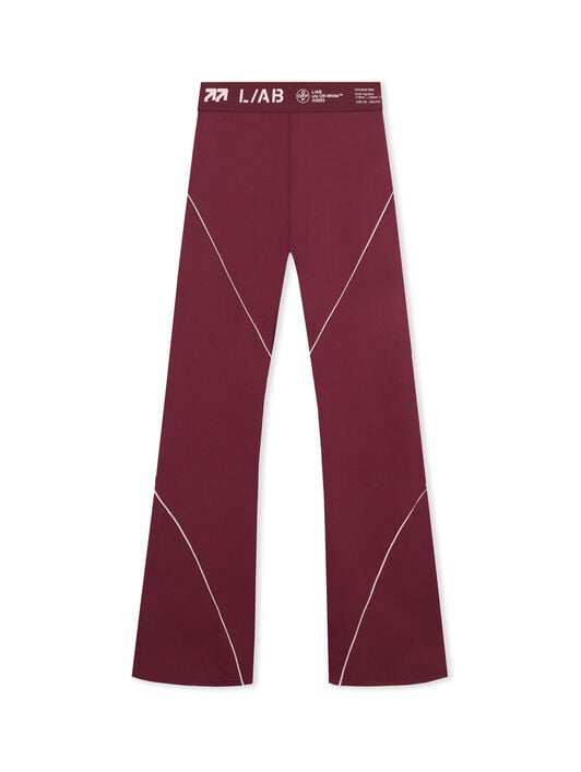 L/AB Bootcut Leggings LAB L/AB Bootcut Leggings Burgundy LABF2639H00027T
