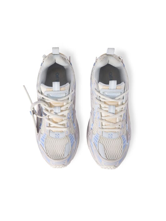 OFF WHITE Be Right Back Sneakers OPTICAL WHITE - LIGHT GREY OWIA289F25FAB001