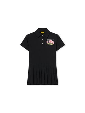 OFF WHITE Daisy Tape Dress S/S BLACK 44GDH007S26J001