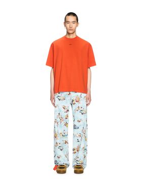 OFF WHITE Orange Vibe Arrow T-Shirt GREEN OMAA027T25JER00U