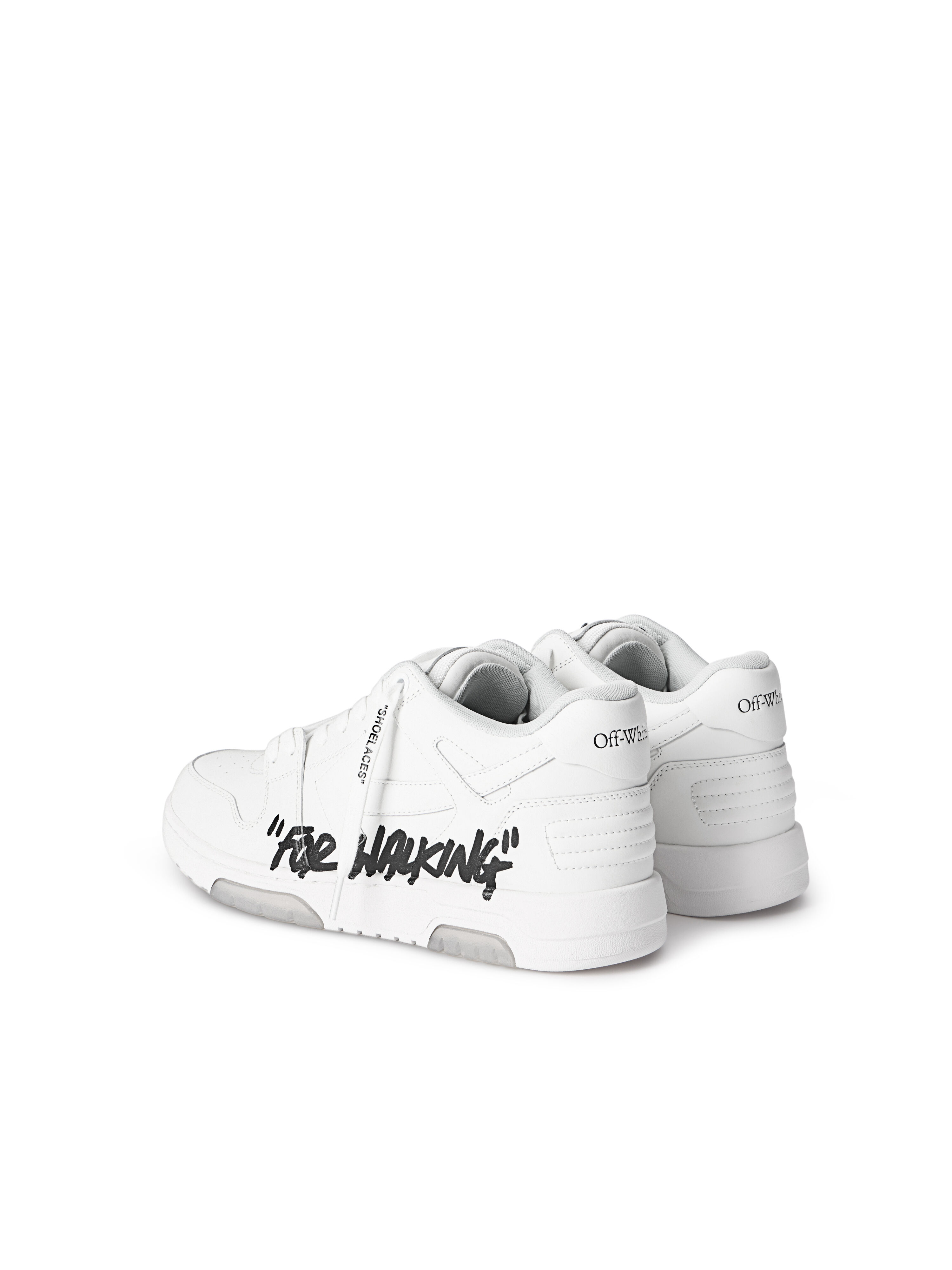 OFF WHITE Out Of Office "For Walking" Sneakers WHITE/BLACK OMIA189C99LEA01A