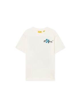OFF WHITE Arrow Spray Tee S/S WHITE 44BAA002S26J00E