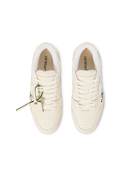 OFF WHITE White/Jet Green Out Of Office "For Walking" WHITE OMIA189S25LEA005