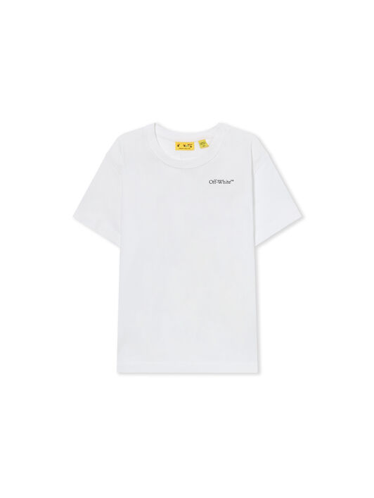 OFF WHITE Arrow Acrylic Tee S/S WHITE 44BAA002S26J008