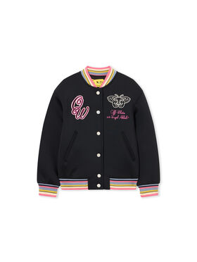 OFF WHITE Butterfly Varsity BLACK 44GEH001S26F001