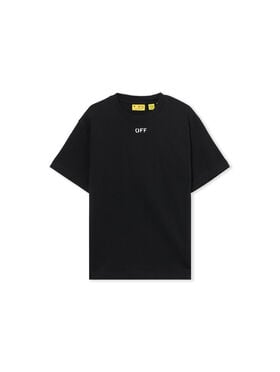 OFF WHITE Arrow Paint Tee S/S BLACK 44BAA002S26J006