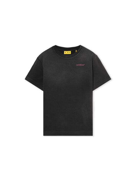 BOOKISH ACID TEE S/S OFF WHITE BOOKISH ACID TEE S/S DARK GREY - FUCHSIA OGAA001F25JER009