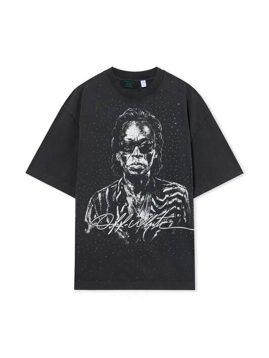 Miles Davis Stadium Skate T-Shirt OFF WHITE Miles Davis Stadium Skate T-Shirt BLACK 44MAA120G26J00A