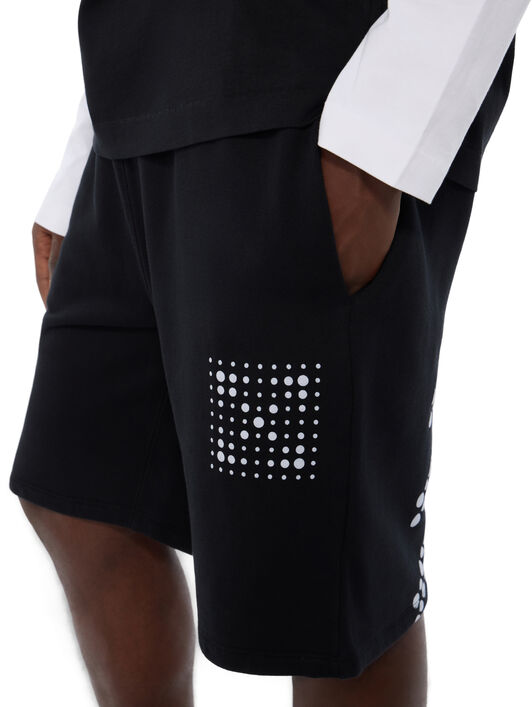 Dotted Arrow Skate Sweatshorts OFF WHITE Dotted Arrow Skate Sweatshorts BLACK 44MCI013G26F002