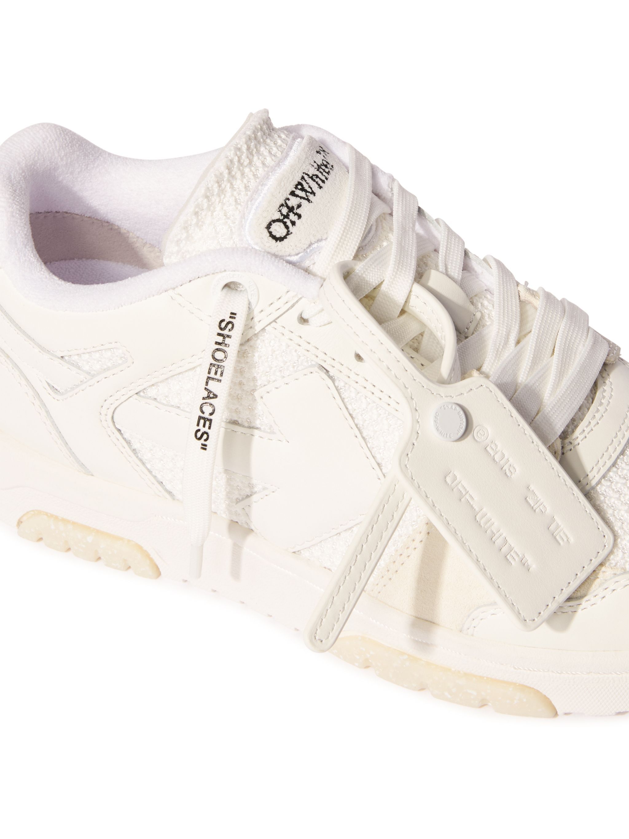 OFF WHITE Weisse Enge Out Of Office Sneaker WEISS OWIA276C99LEA002