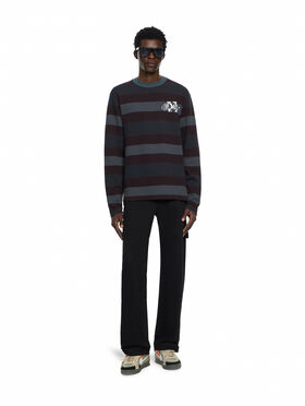 OFF WHITE Racing Staff Cotton Gabardine Pants BLACK 44MCF04RF26F001