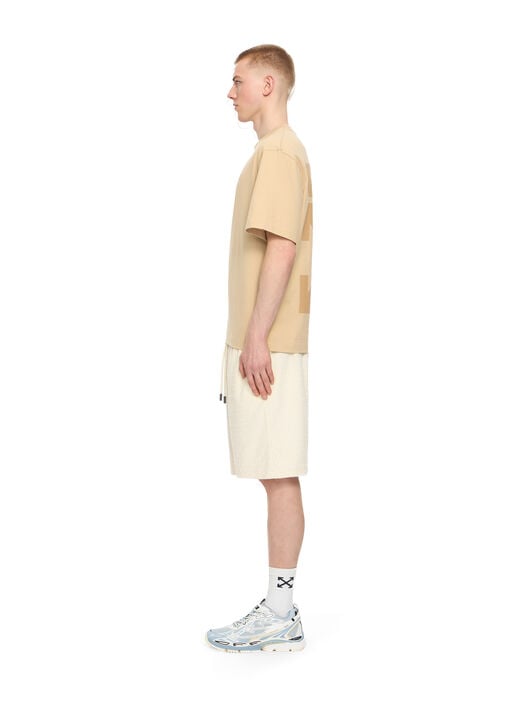 OFF WHITE Classic Arrow & Tab T-Shirt NIGHT SAND 44MAA120F5009