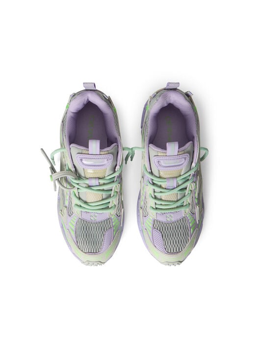 Be Right Back Sneakers OFF WHITE Be Right Back Sneakers GREY - LAVANDER OWIA289F25FAB001
