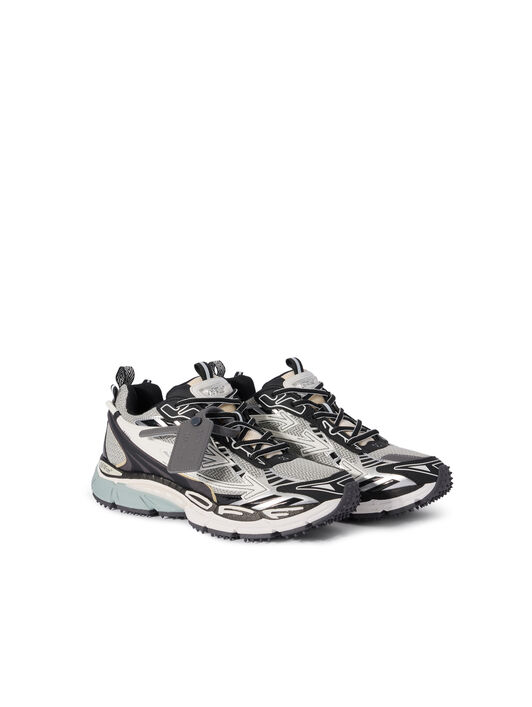 OFF WHITE Be Right Back Sneakers LIGHT GREY - BLACK OMIA295C99FAB001