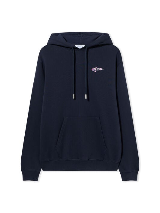 OFF WHITE Dripped Watercol Arrow Reg Ho Night Sky-White 2BB064S26FLE003