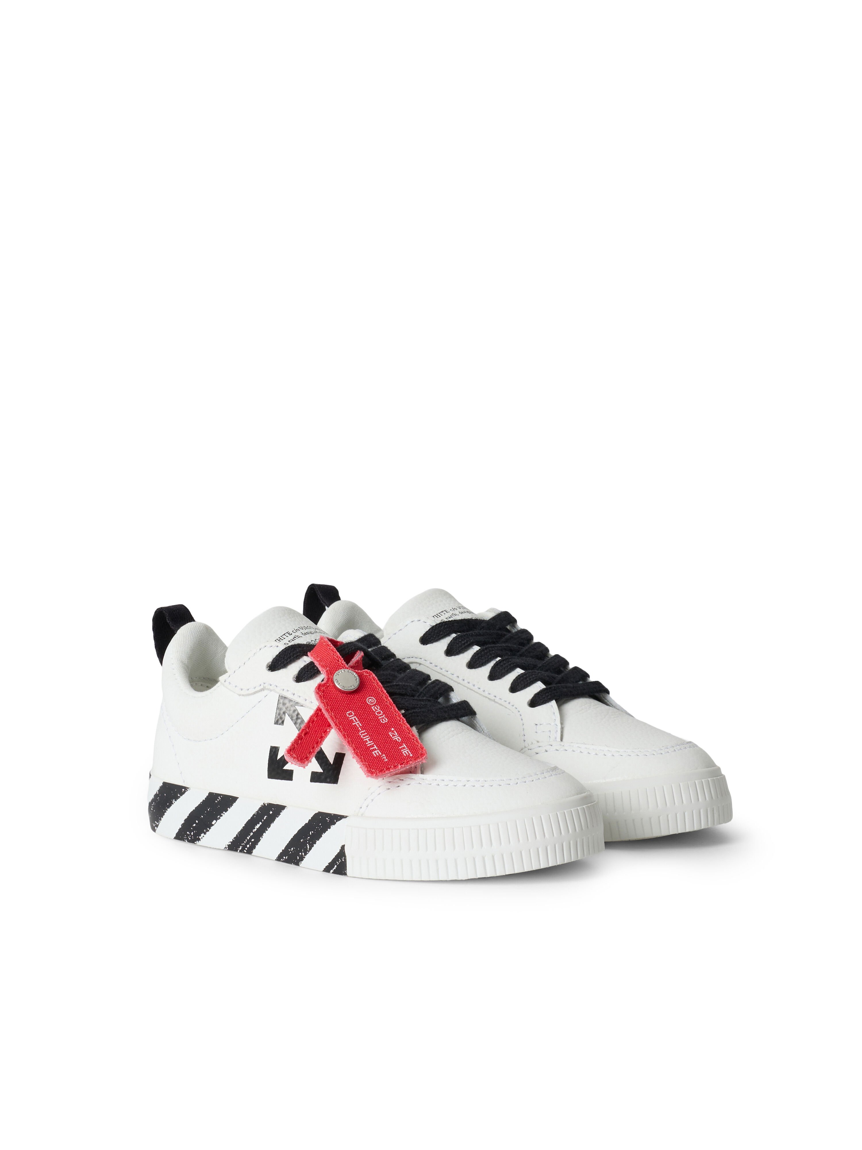 Vulcanized Low Sneakers OFF WHITE Vulcanized Low Sneakers WHITE/BLACK OF06139101
