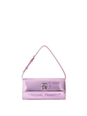 OFF WHITE Jitney 1.0 Shoulder Bag FUCHSIA - FUCHSIA OWNN172F25FAB002