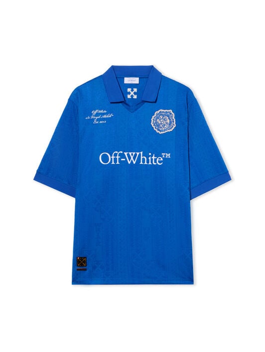 Lion Nation Soccer Top OFF WHITE Lion Nation Soccer Top NAVY BLUE - WHITE OMAD00CF25JER004